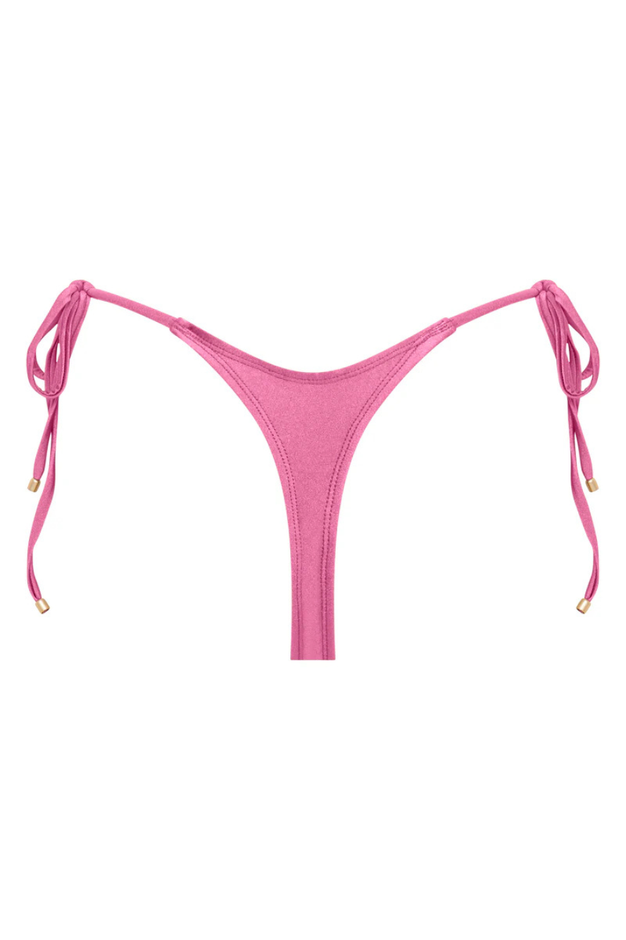 Zaya Tie-Side Minimal Thong - Pink