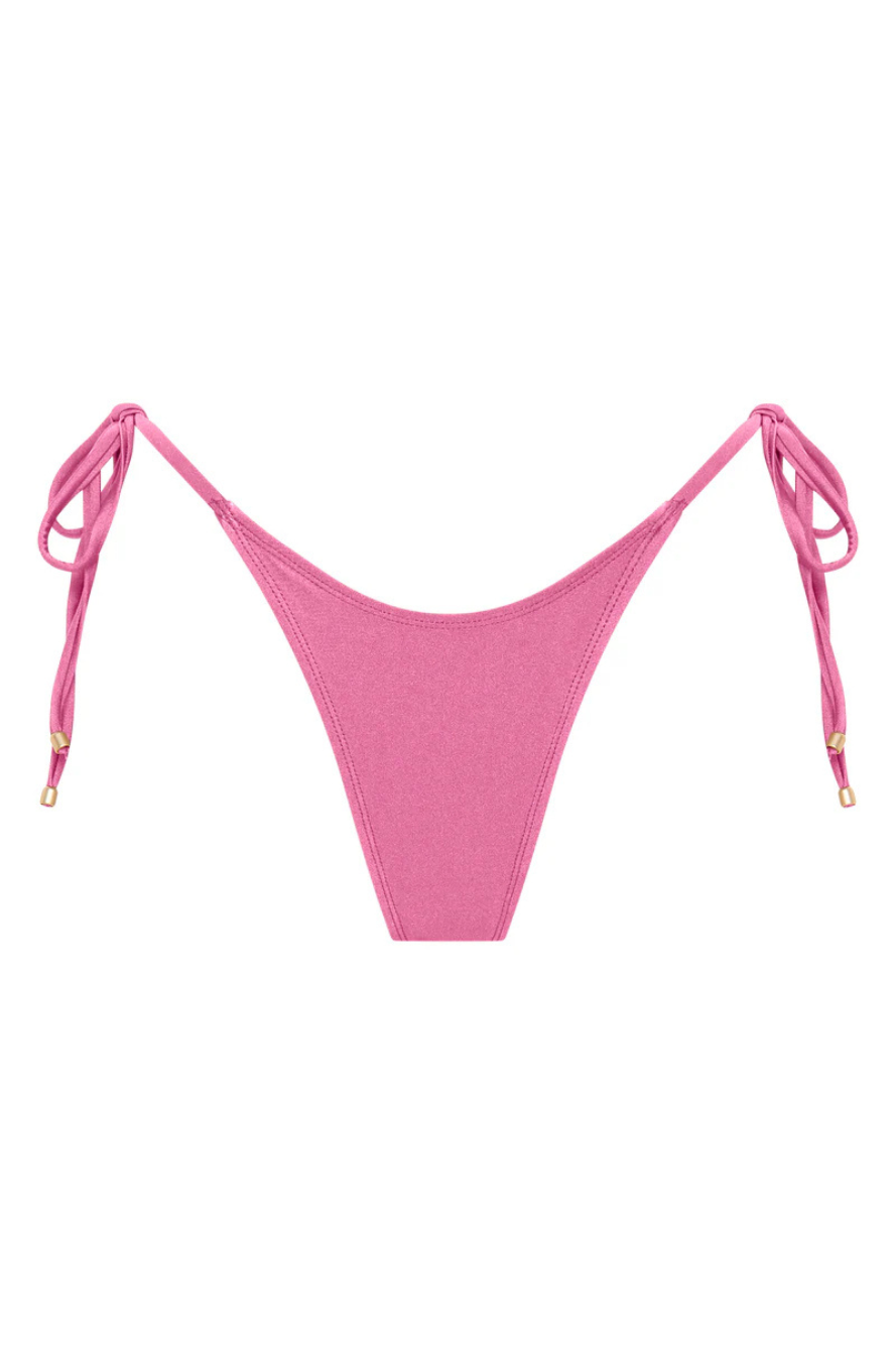 Zaya Tie-Side Minimal Thong - Pink