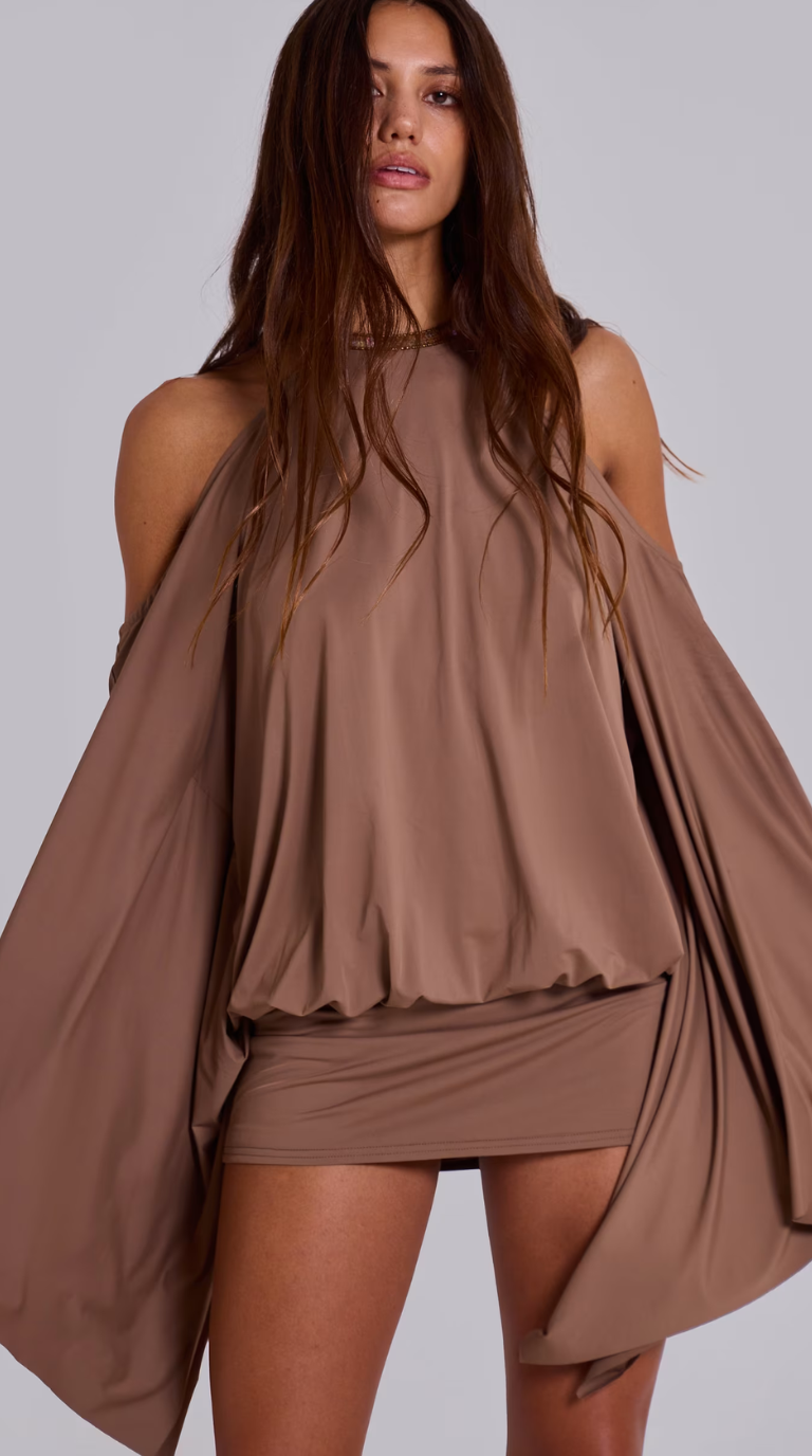 Alessia Embellished Butterfly Mini Dress