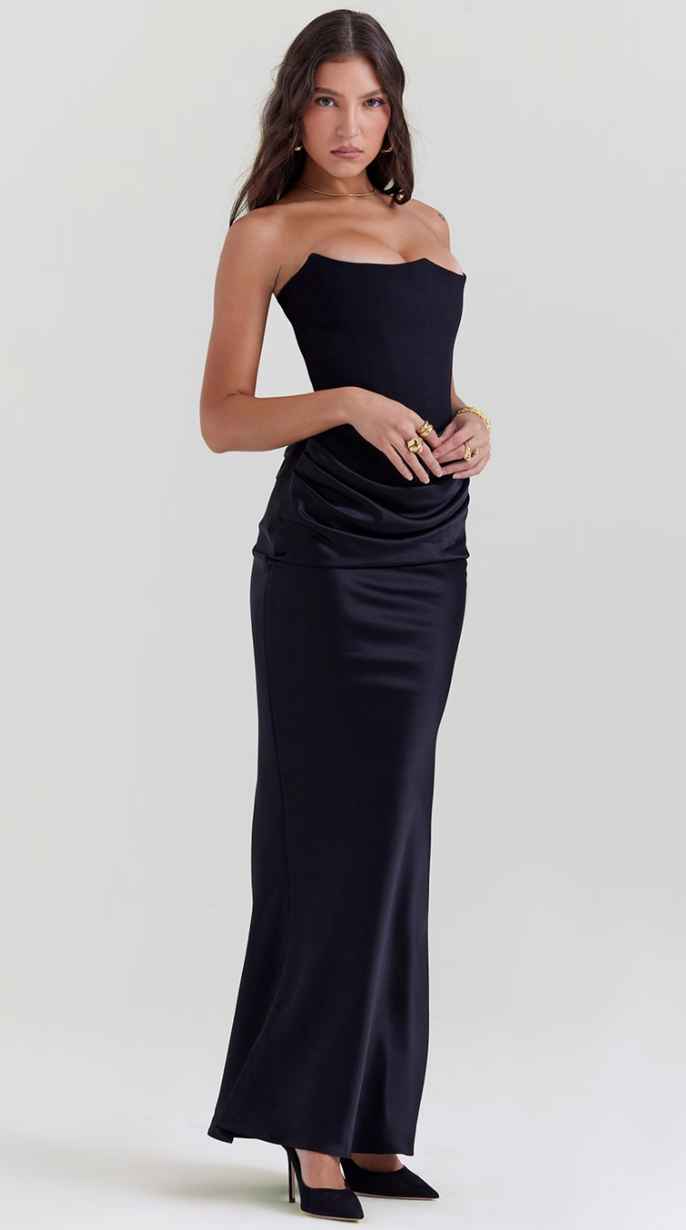 Victoria Strapless Corset Dress