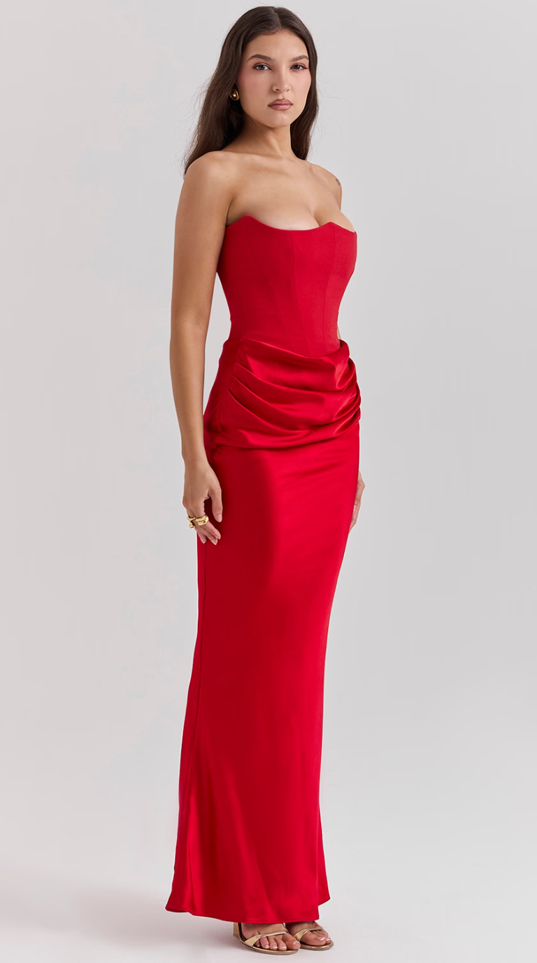 Victoria Strapless Corset Dress
