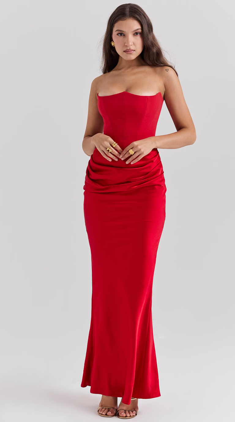 Victoria Strapless Corset Dress