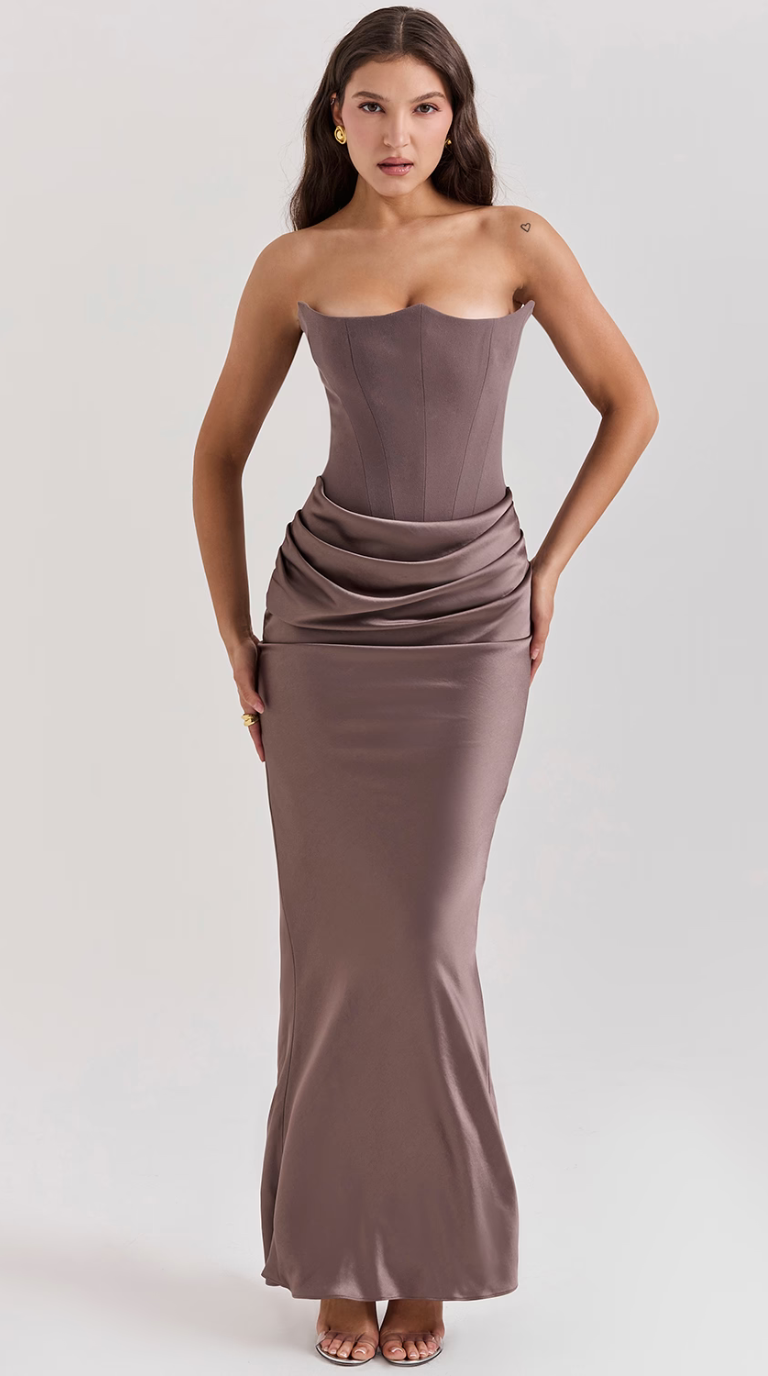 Victoria Strapless Corset Dress
