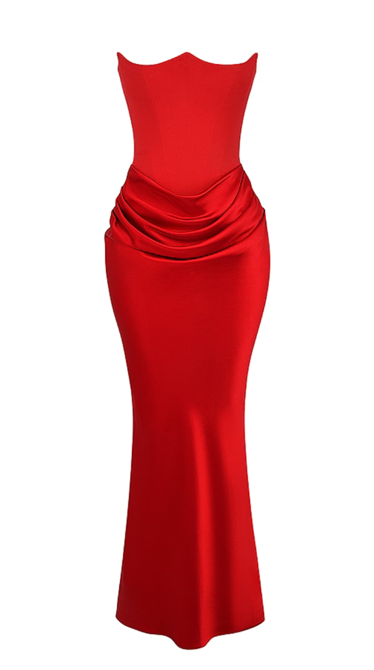Victoria Strapless Corset Dress