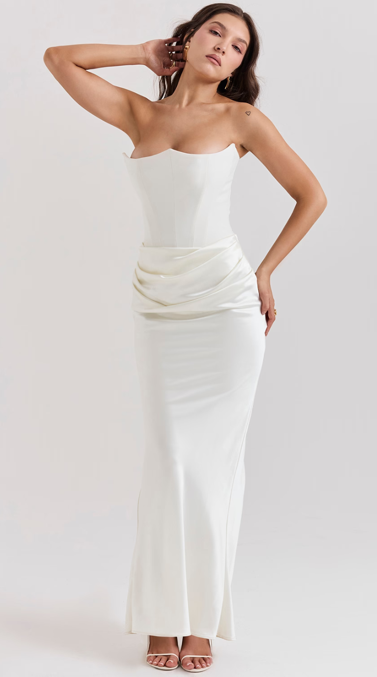 Victoria Strapless Corset Dress