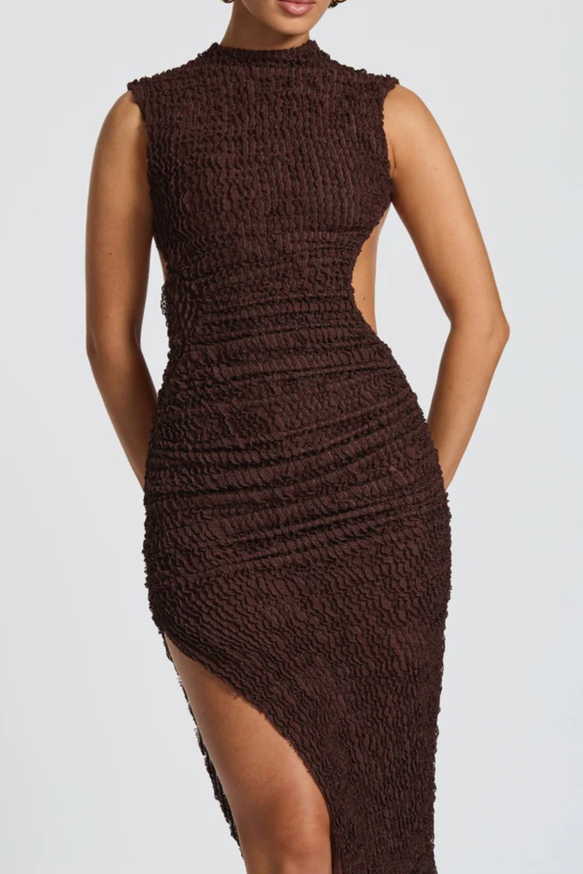 Athena Open Back Midi Dress