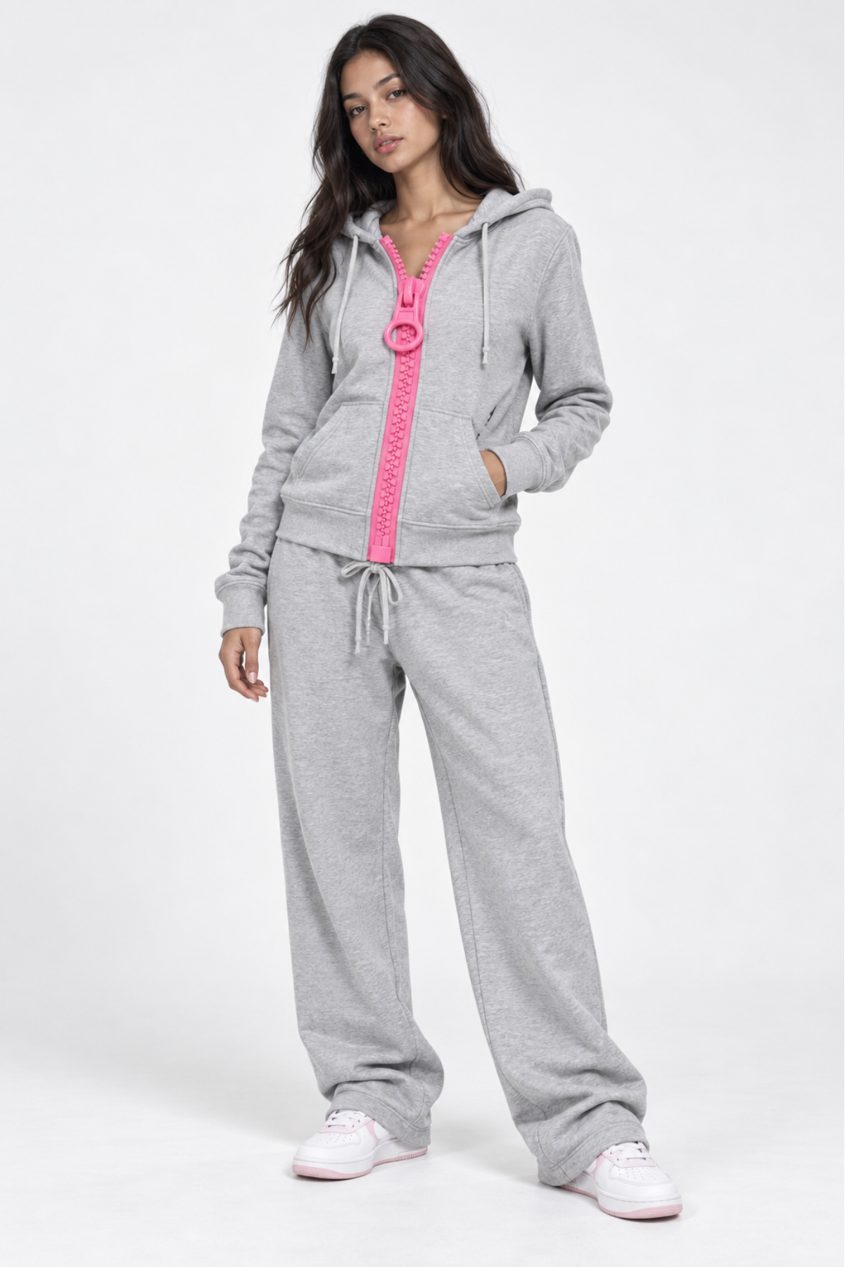 Bubblegum Mega-Zip Hoodie