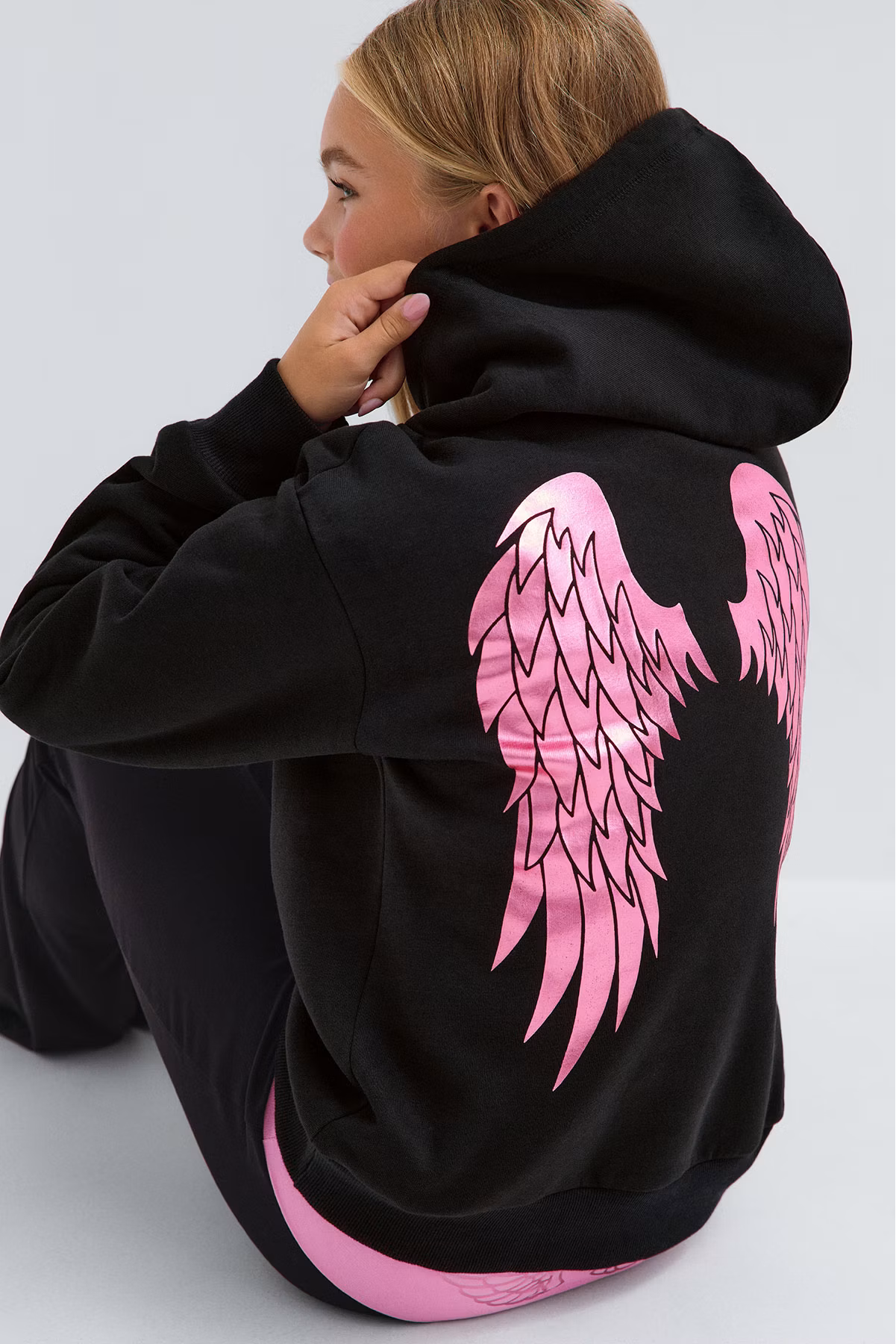 Heaven Sent Angel Wings Oversized Hoodie