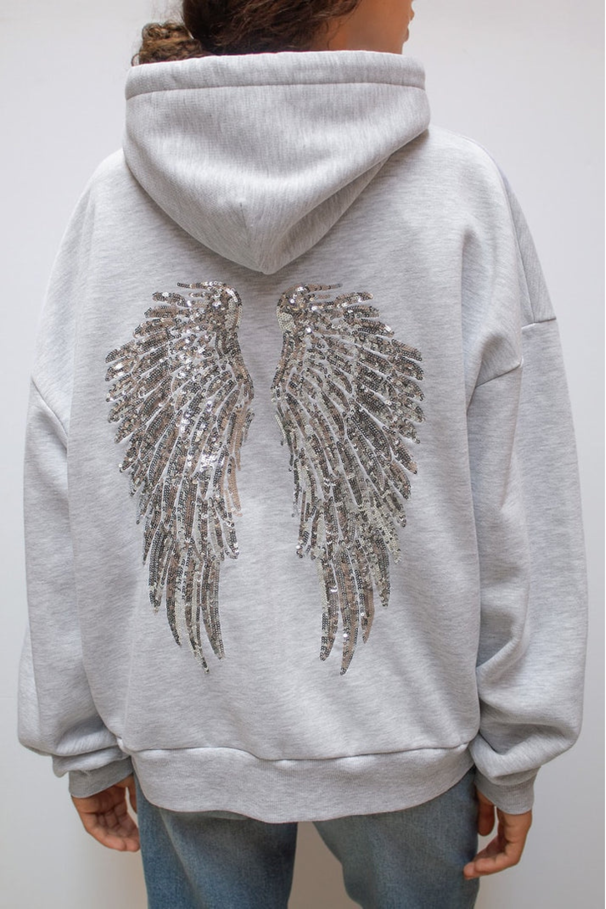 Heaven Sent Angel Wings Oversized Hoodie