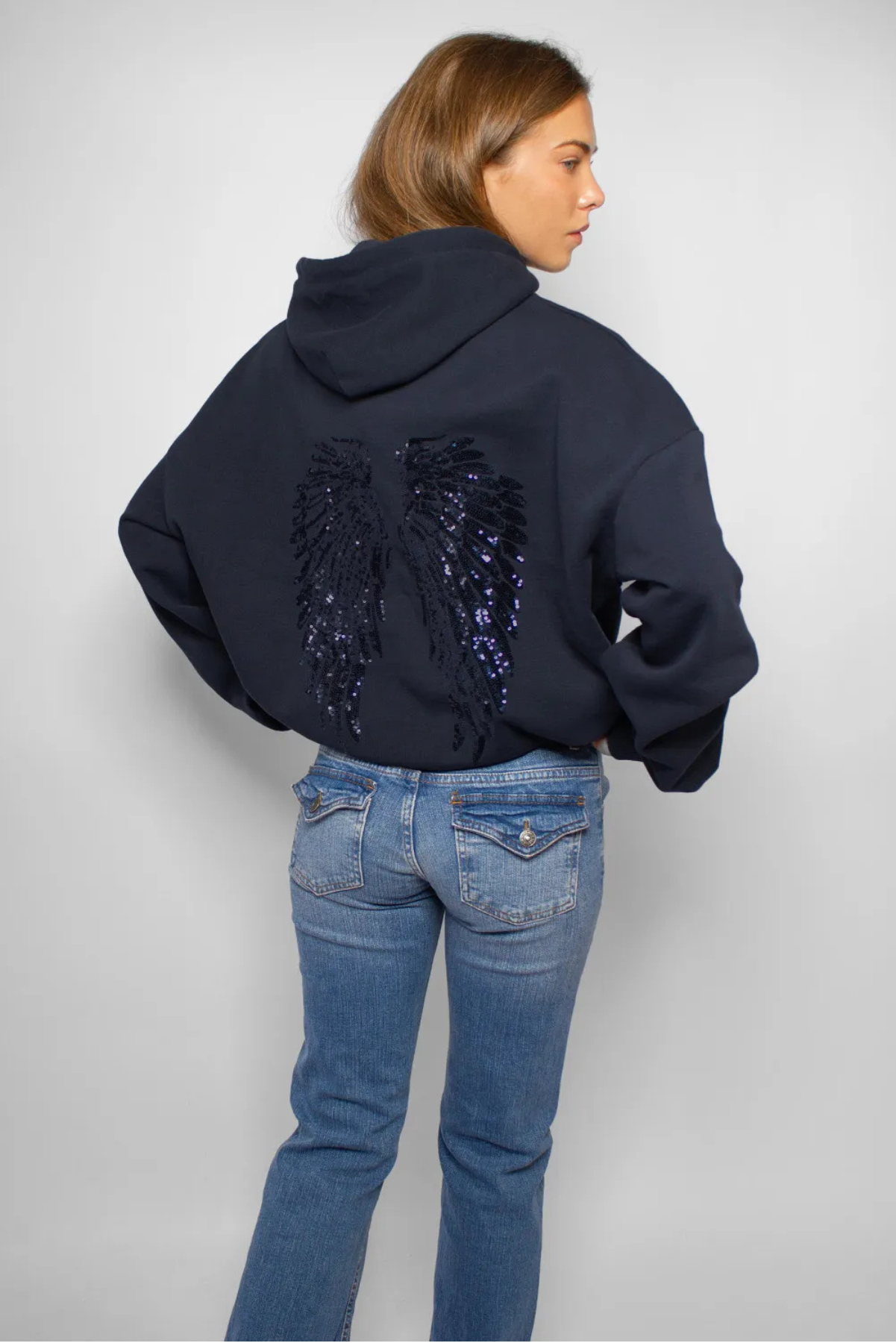 Heaven Sent Angel Wings Oversized Hoodie