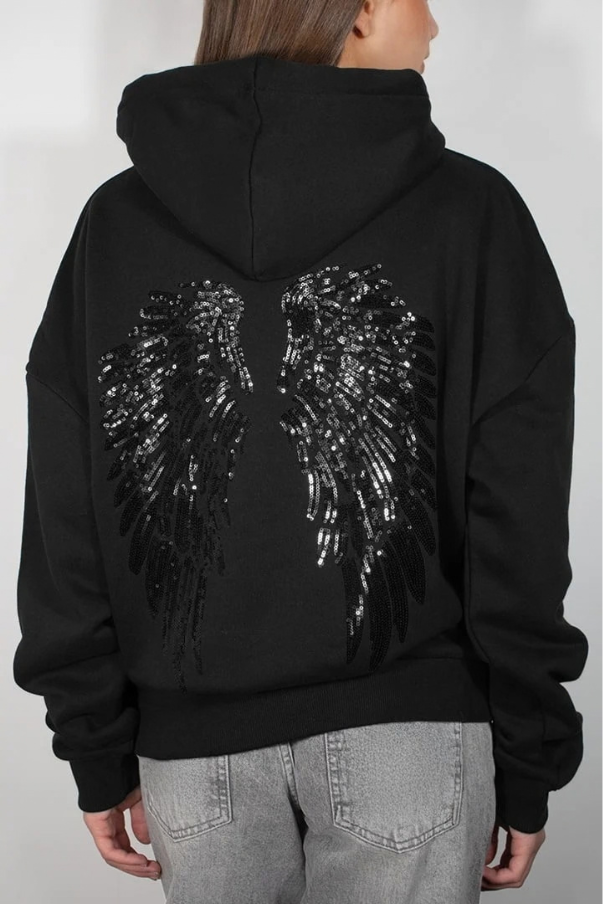 Heaven Sent Angel Wings Oversized Hoodie