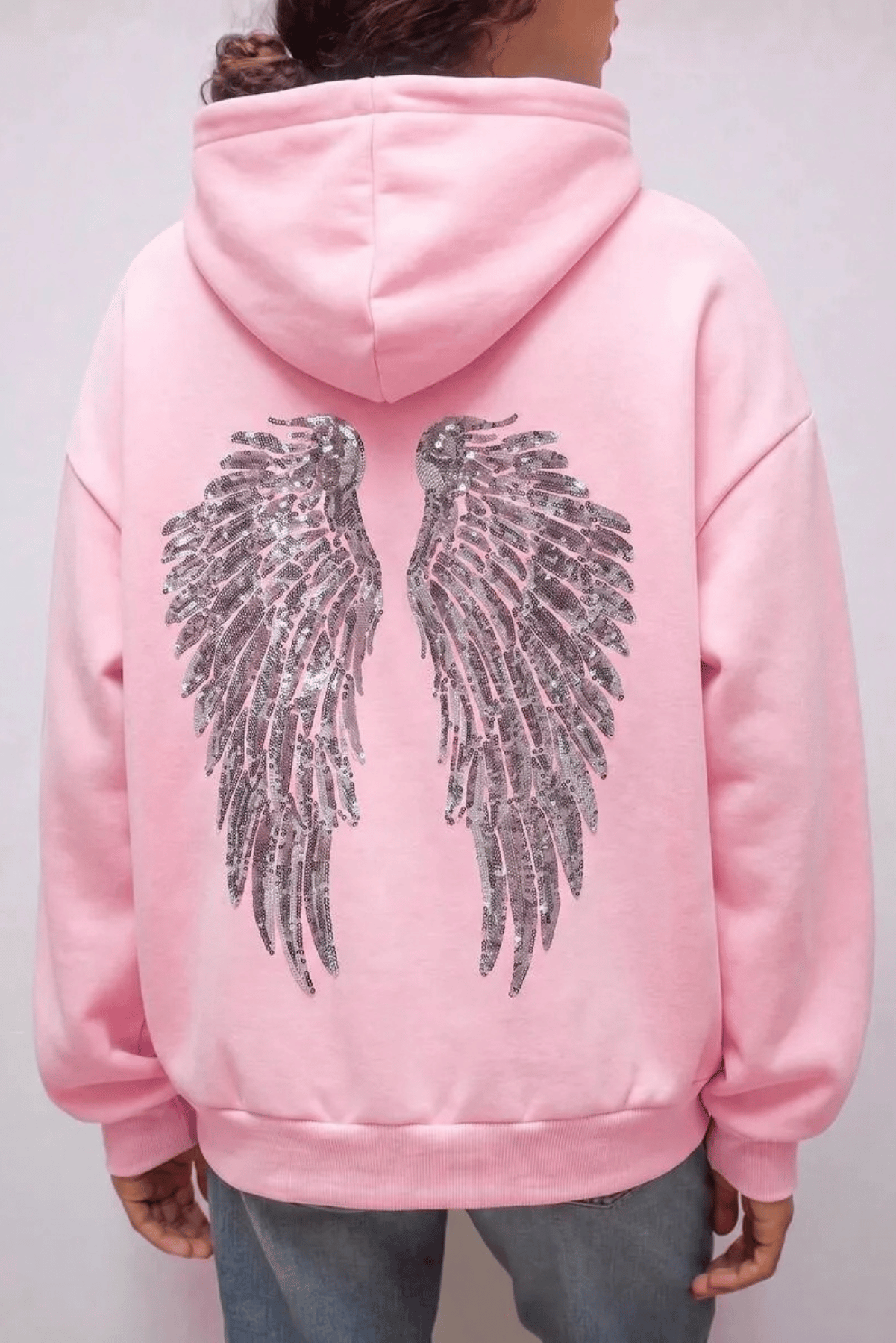 Heaven Sent Angel Wings Oversized Hoodie