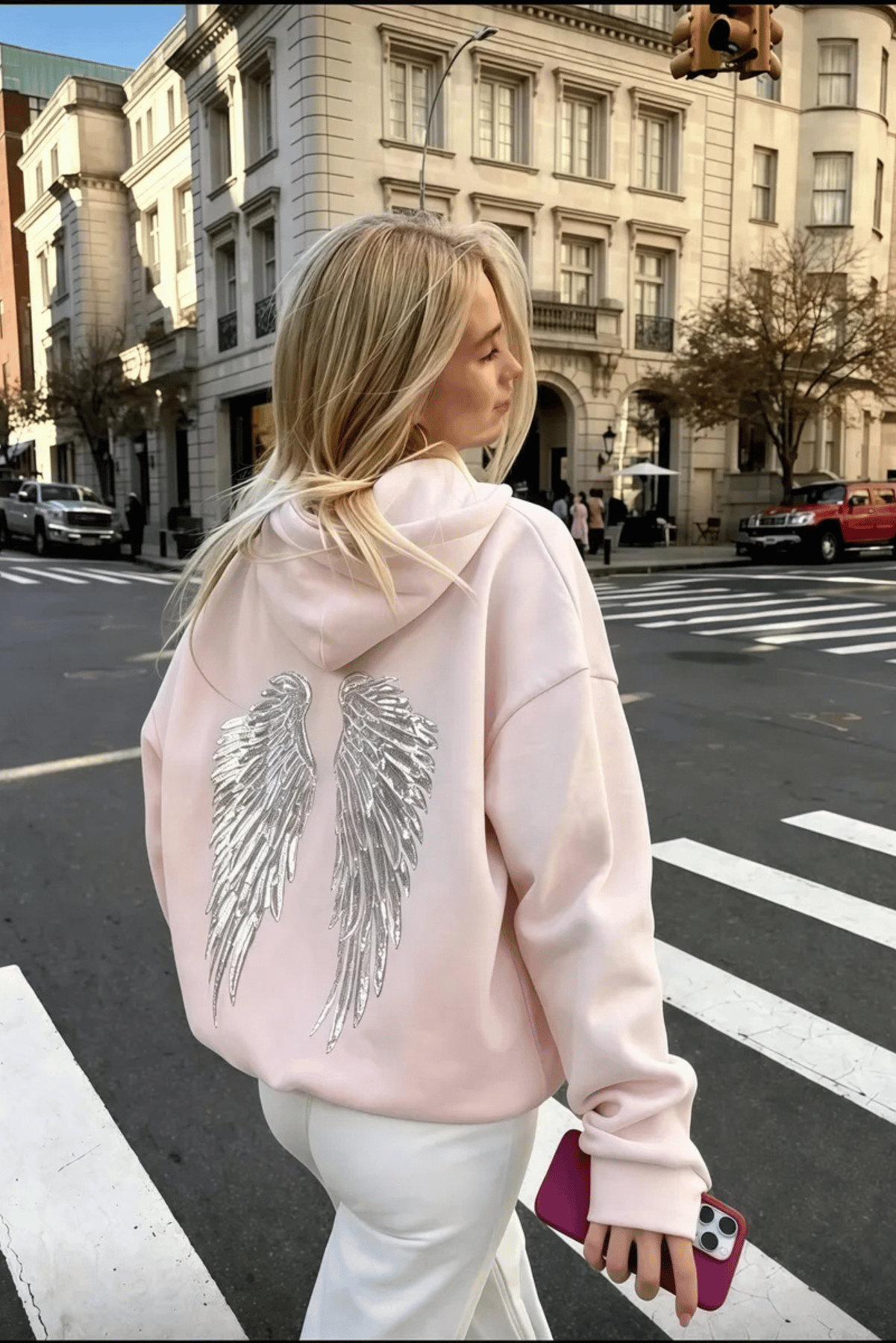 Heaven Sent Angel Wings Oversized Hoodie