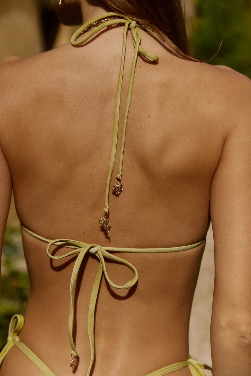 Florence Tie-Back Triangle Bikini Top