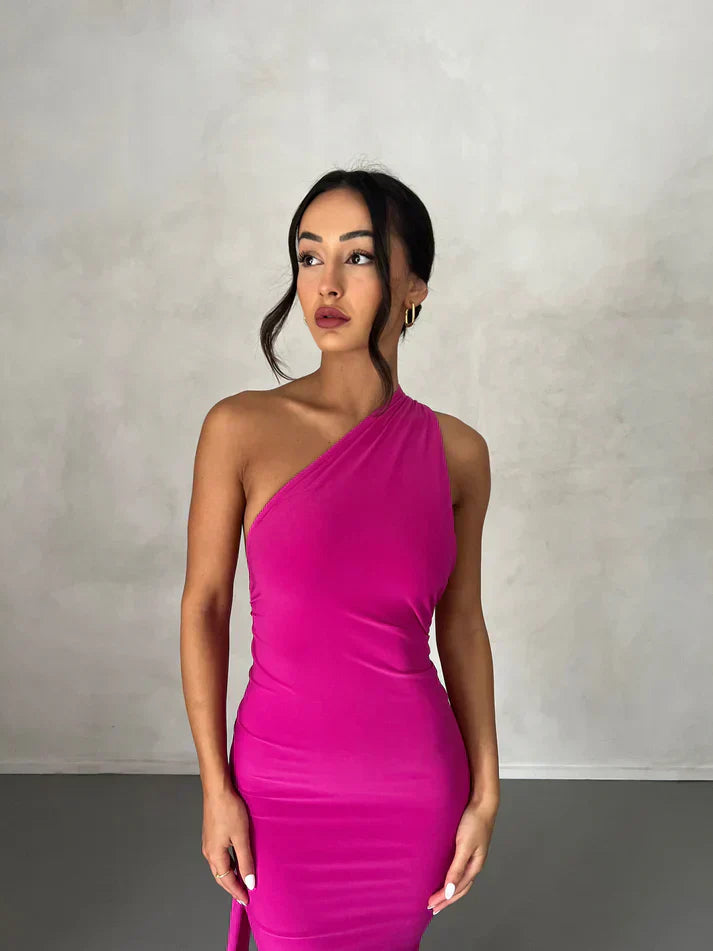 Victoria Maxi Dress - Berry