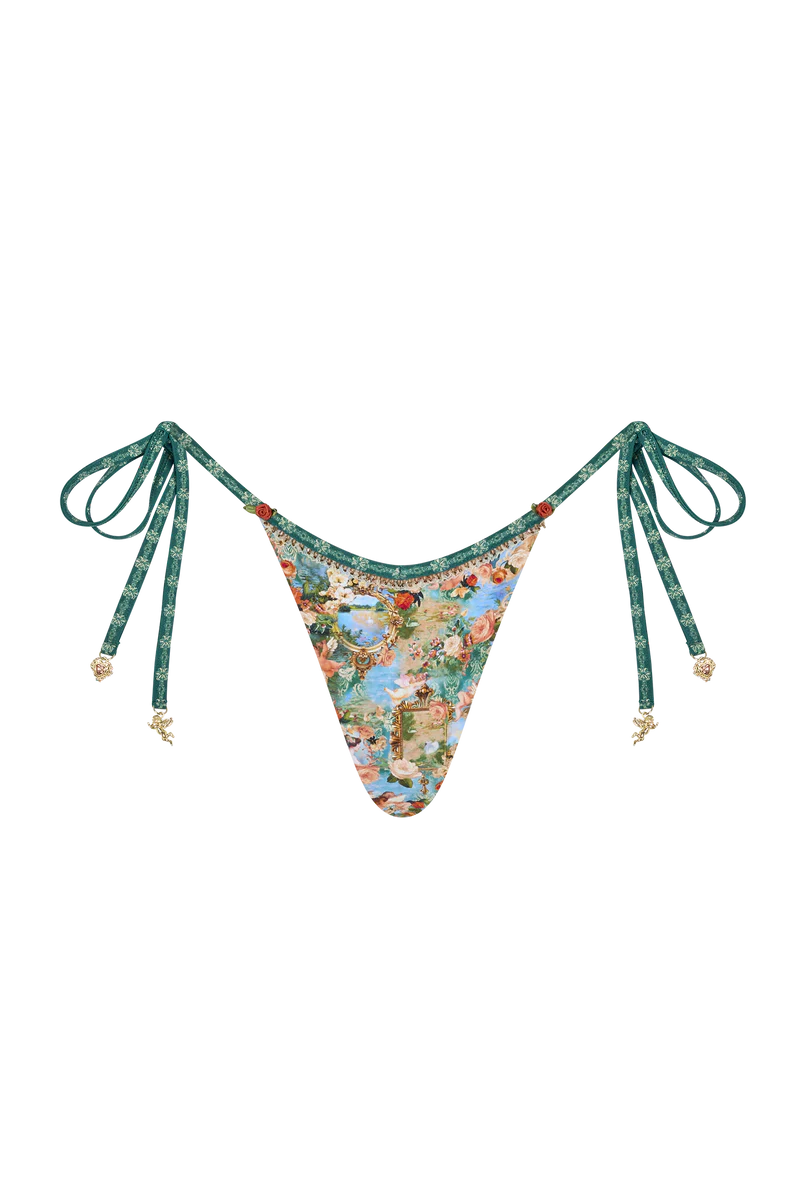 Monaco Tie-Side Thong Bikini Bottom