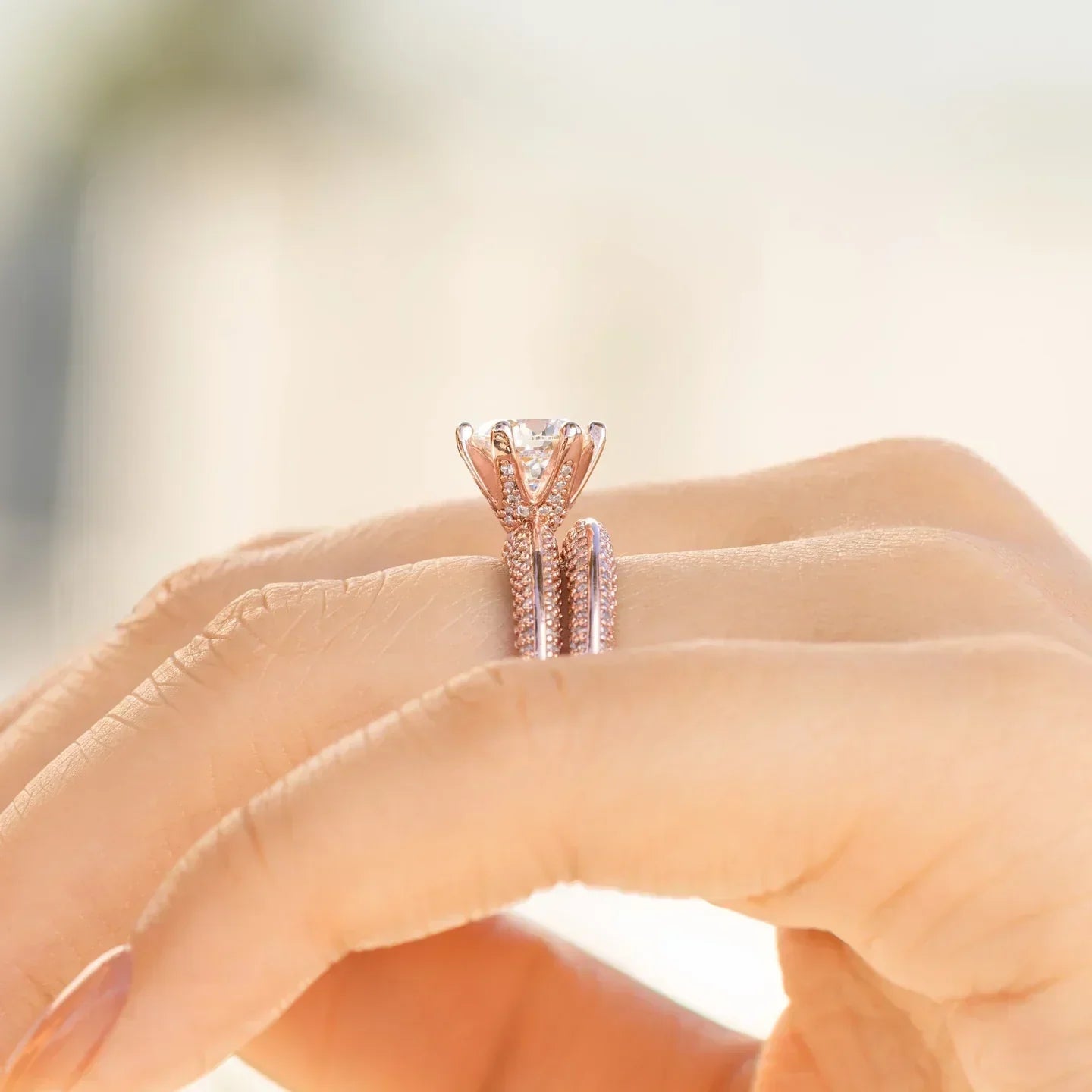 The Elizabeth - Rose Gold Set