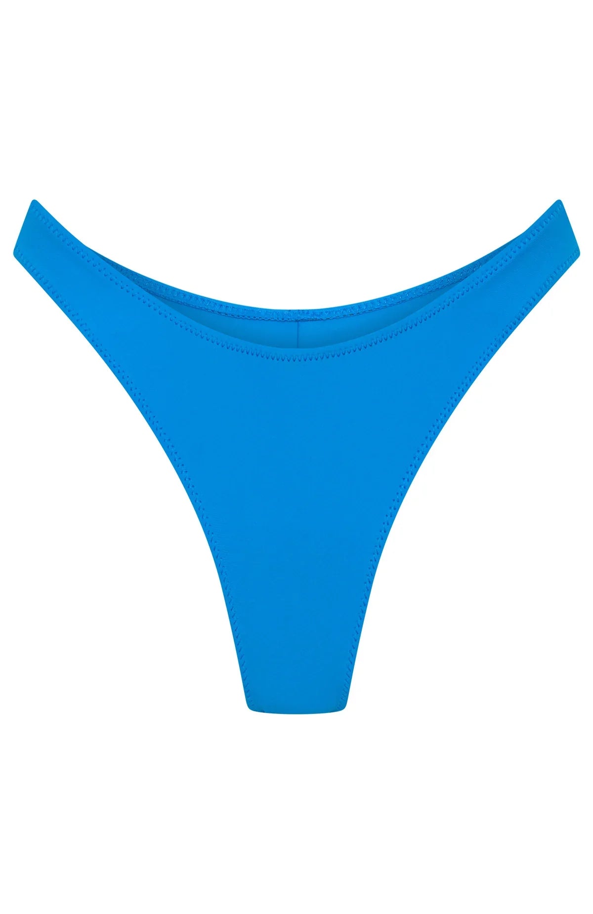Malibu Azure High-Cut Thong Bikini Bottom